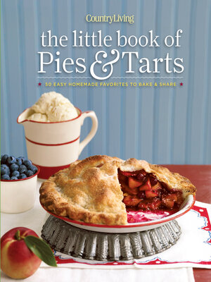 cover image of Country Living the Little Book of Pies & Tarts
